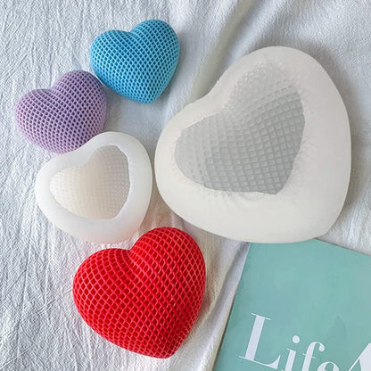 Custom Woven Diamond Heart | Choose Jelly or Regular Soap | Small or large Size