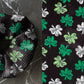 Chalkboard St. Patrick's Shamrock | Holiday | Custom Hair Scrunchie | Adult Size & Toddler Size | 7 Options