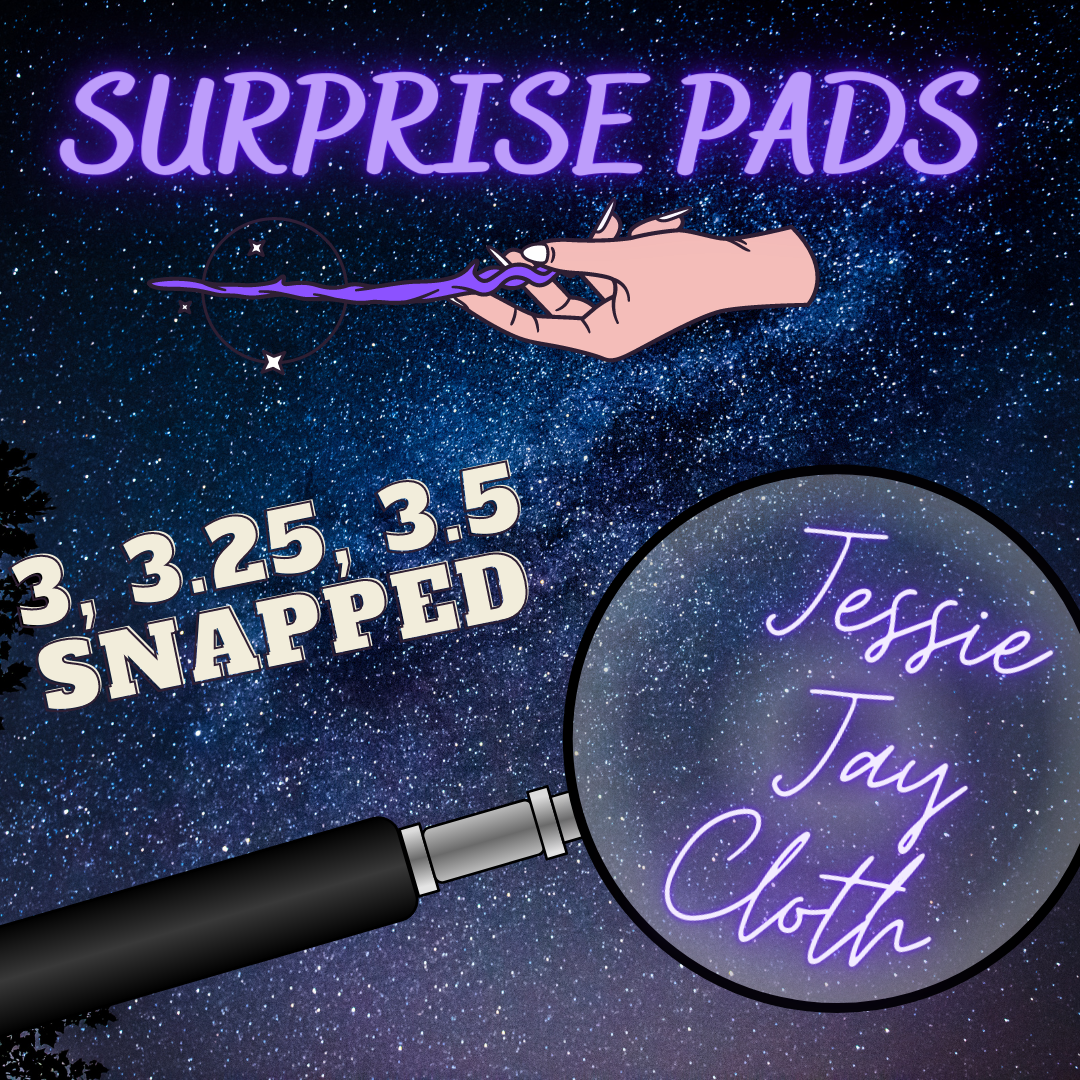 Surprise Cloth Pad | 3", 3.25" , or 3.5" Snapped Width
