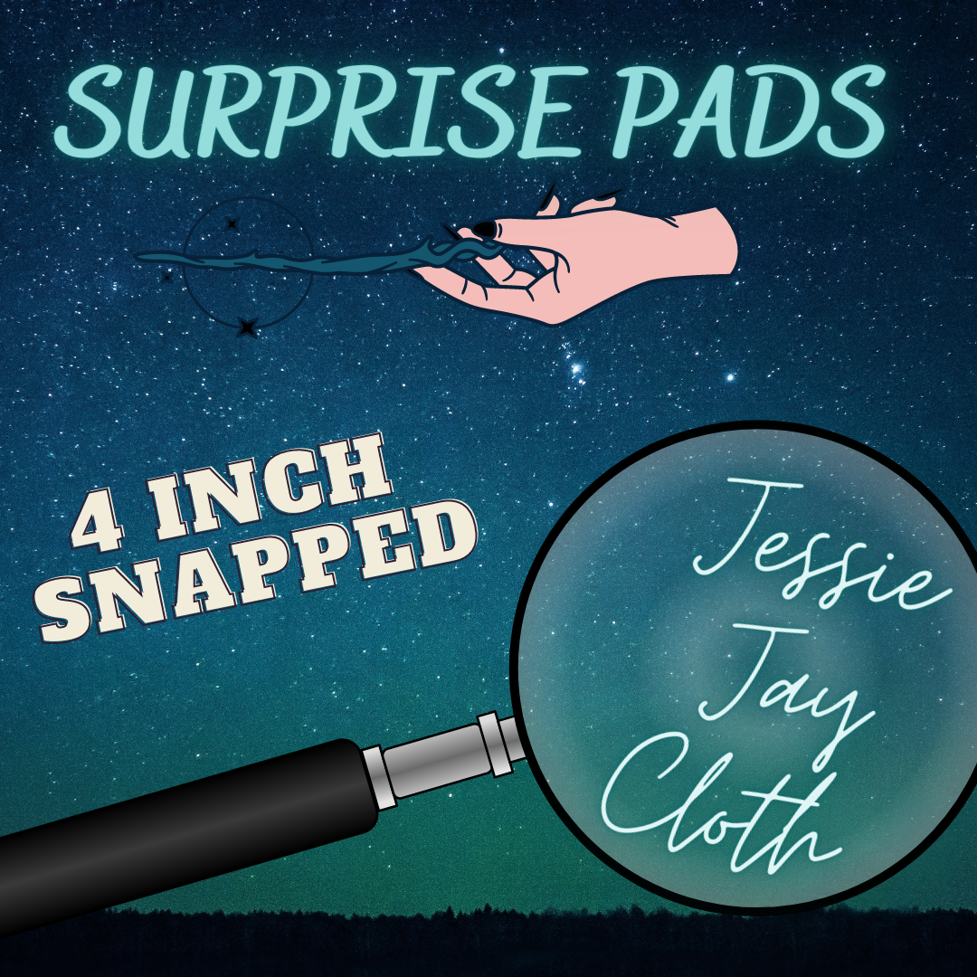 Surprise Cloth Pad | 4" Snapped Width