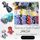 NEW to cloth pads? Try our Cloth Pad Trial Set | 5 to 20 inches | Variety Pack