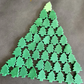 Tiny Christmas Tree Soap | 0.98" X 0.87" X 0.4" depth | Multi Use Or Single Use Soap