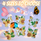 CUSTOM | Butterfly Shaped ILP, Cup Spot, Face Wipe, Nursing pads | 4 Sizes