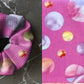 Moons on pink  | Custom Hair Scrunchie | Adult Size & Toddler Size | 7 Options