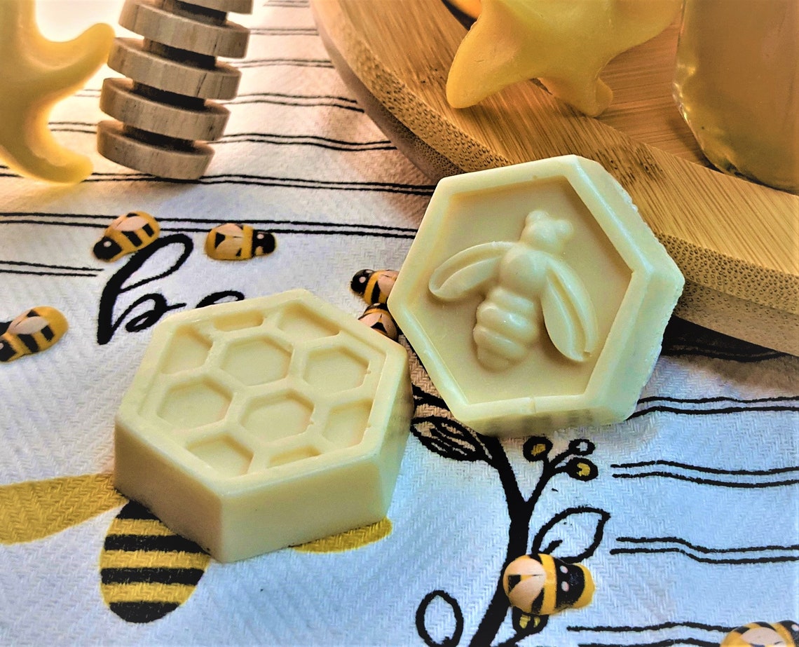 ONE Piece Honeycomb Bee Soap | Multi Use Soap | Small Size