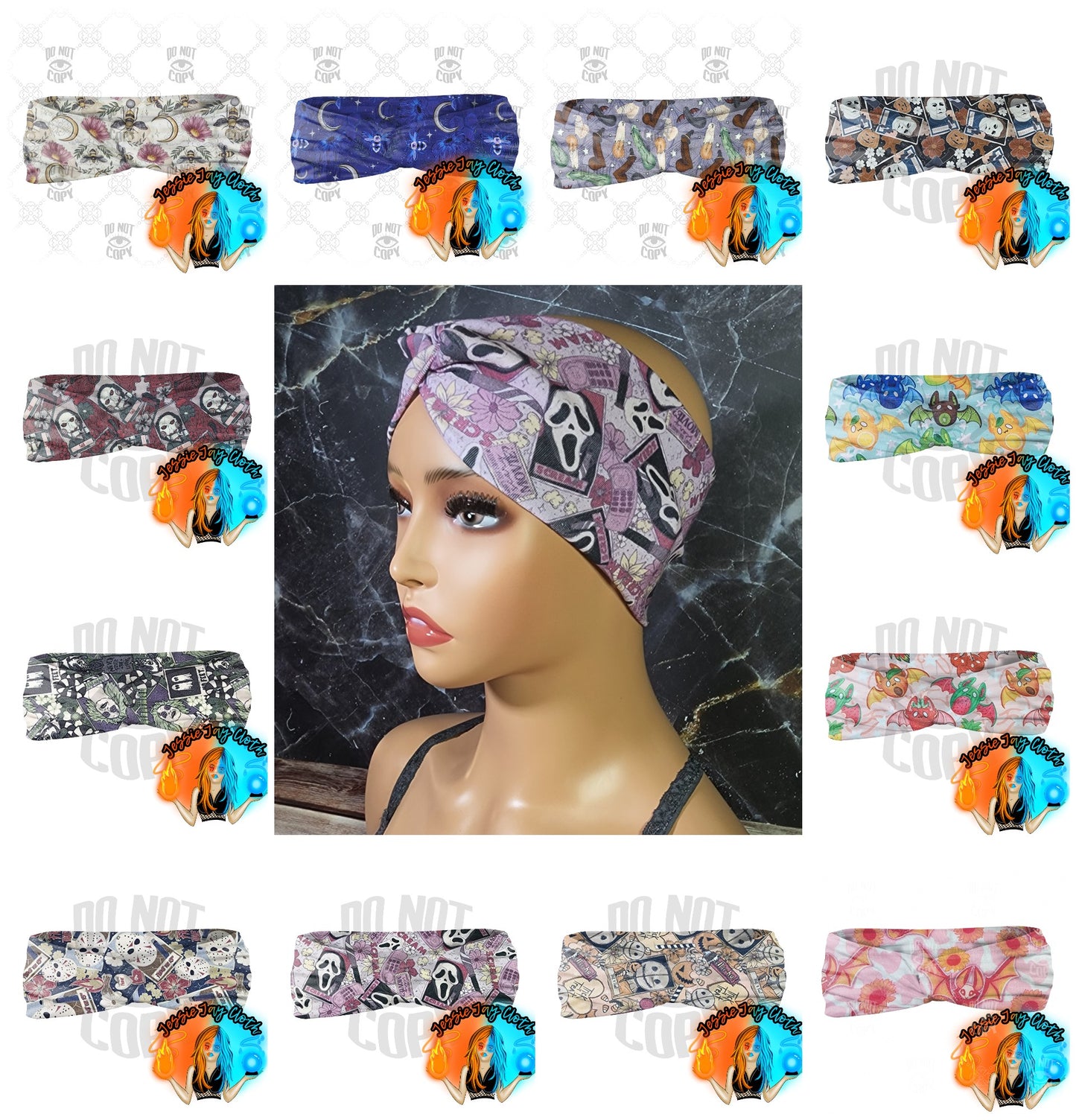 Custom Twist Knot Headband | Turban Head Band | Head wrap | Choose your print