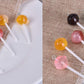 Dum Dum Lollipop Inspired Dangle/Stud Earrings OR Keychain | Realistic | Hypoallergenic | Candy Earrings | 5 colors to choose from